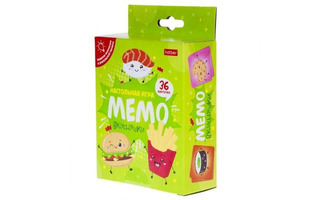 Мемо "Вкусняшки" 36 карточек 36ИнМ_26165 Хатбер
