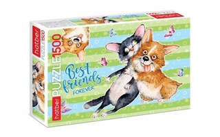 Пазлы Хатбер 1500эл "Из жизни корги" 1500ПЗ2_23719