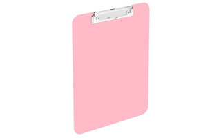 Планшет с зажимом А4 "deVENTE.Paste" розовый пластик 3034001