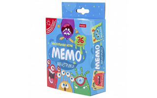 Мемо "Монстрики" 36 карточек 36ИнМ_26167 Хатбер