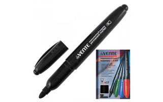 Маркер "deVente" черный пулевидный 5мм 5043734