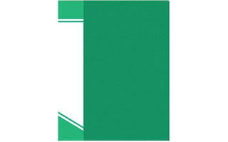 Папка  20 файлов "inФормат" А5 550мкм NP01А5-20G зеленая