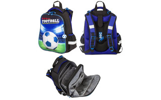 Рюкзак "Brauberg Premium.Football champion" 38*29*16см 2отд эрг.спинка+брелок  229911