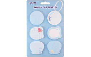 Набор стикеров фигурных "deVente.Sea Life" 45*45 6*20л 2011103