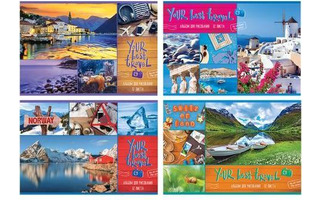 Альбом для рисования 32л "Мое лучшее путешествие" скоба  АР4ск32 9920