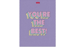 Тетрадь А5 240л на кольцах "Ты-Лучшая!" Хатбер 240ТК5В1_26318