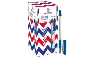 Ручка шариковая "deVente.Attomex" синяя 0,7мм 5073851