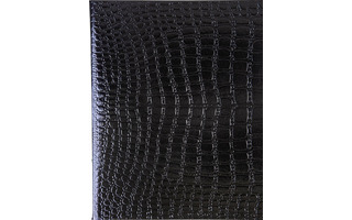 Тетрадь А4  96 л "Бумвинил.Metallic.CROCO" черный клетка 96Т4бвВ3(428) 072787 Хатбер