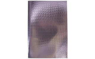 Тетрадь А4  96 л "Бумвинил.Metallic.CROCO" коричневый клетка 96Т4бвВ3(459) 072790 Хатбер