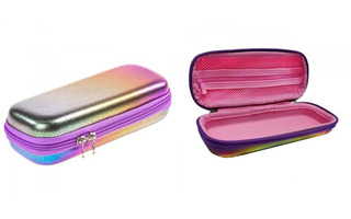 Пенал 1 отд "Хамелеон" 215*90*53 на молнии голография NPn_35073 Hatber