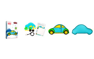 Набор для творчества "Miadolla.Игрушки из фетра.Машина" 8см KD-0267 с наполнит.