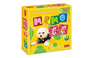 Мемо "Милые щенки" 36 карточек 36ИнМ_26847 Хатбер