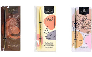 Ручка шариковая "Lorex contour love" синяя 0,7мм ассорти LXOPSC-CL1/728