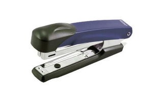 Степлер №10 12л "deVente.Liquid metal" синий металл 4142337