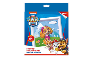 Набор для творчества "Панно-раскраска.3D Art.Щенячий патруль.Скай" 20*20см ППУ Ипс-003