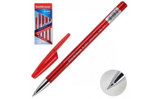 Ручка гелевая "Erich Krause.R-301 Original Gel" красная 42722 0.5мм