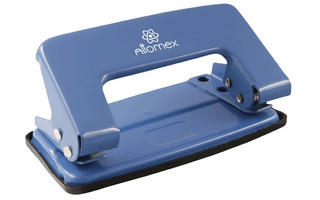 Дырокол  10л "deVente.Attomex" синий металл 4020302