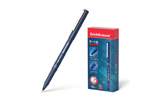 Ручка капиллярная "Erich Krause.F-15" 0,6мм черная 37066