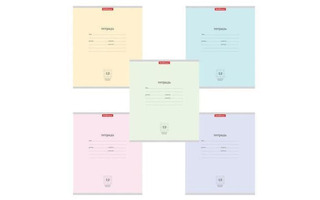 Тетрадь 12л "Классика.Ассорти" крупная клетка 35202 ErichKrause