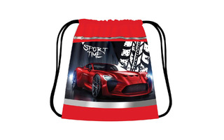 Мешок для обуви СДС-57 "NIGHT DRIVE" 410*490мм с карманом МАКСИ и светоотражающей полосой