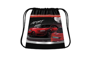 Мешок для обуви СДС-71 "Красная тачка" 420*340мм с карманом и светоотражающей полосой