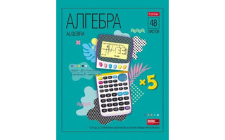 Тетрадь 48 л предметная "Яркие предметы-алгебра" 48Т5Вd1_26974 Хатбер
