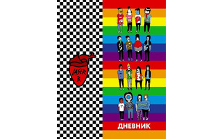 Дневник школьный 1-11 кл обложка твердая "Лазер Би" 40ДТ5В_27206 074362  Хатбер