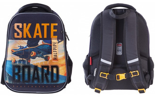 Рюкзак "Ergonomic light.СкейтБорд" 38*29*15см 2 отд 2 кармана NRk_71041 072924 Hatber