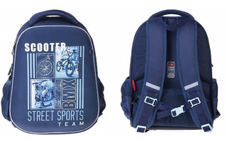 Рюкзак "Ergonomic light.Sport Team" 38*29*15см 2 отд 2 кармана NRk_71040 072923 Hatber