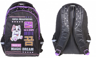 Рюкзак "Street.Кот-мечтатель" 40*26*19см 2 отд 3 кармана NRk_77088 073590 Hatber