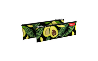 Пенал косметичка "ErichKrause.Avocado Night" 22*9см на молнии 1отд 52432