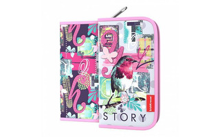 Пенал 1 отд "ErichKrause.Bird Story" 20,5*11см 51960