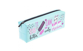 Пенал мягкий "Ice cream" 21*8*5см на молнии NPn_55305 Hatber