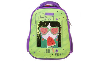 Рюкзак "Ergonomic light.Сочный арбуз" 38*29*15см 2 отд 2 кармана NRk_71017 Hatber