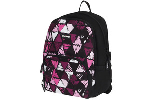 Рюкзак "Berlingo Light.Black triangles" 40*28*16см 2отд 3кармана RU08024