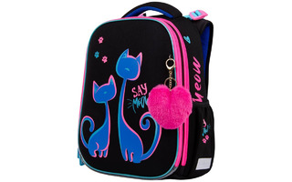 Рюкзак "Berlingo.Expert.Say Meow" 37*28*16см 2отд 2кармана эргоном.спинка RU07115