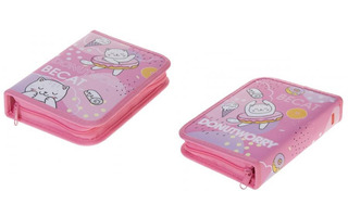 Пенал 1 отд "Sweet Cat" 200*140 с 2-мя откидными планками NPk_56317 Hatber