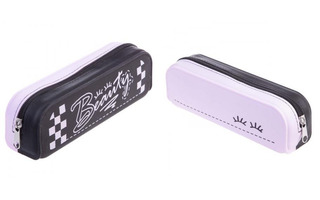 Пенал мягкий "Красотка" 200*50*60мм на молнии силикон NPn_50243 Hatber