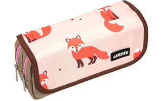 Пенал косметичка "deVente.Limited Edition.Foxes" 20*9*7см 2отд. ткань молния карман 7029201