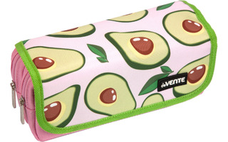 Пенал косметичка "deVente.Limited Edition.Pink Avocado" 20*9*7см 2отд. ткань молния карман 7029204