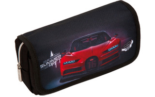 Пенал косметичка "deVente.Turbo" 20*9*7см ткань молния карман 7025297
