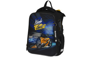 Рюкзак "Berlingo.Expert.Black ghos" 37*28*16см 2отд 2кармана эргоном.спинка RU07128