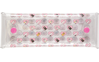 Пенал косметичка "DeVente.Love Cats" 20*8*1,5см ПВХ 700мкм на 2 кнопках 7024140