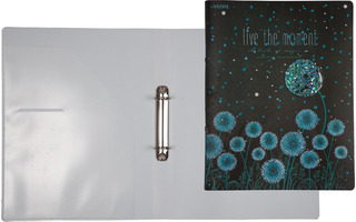 Папка с 2 кольцами 25мм 500мкм "deVente.Dandelions" 3081204