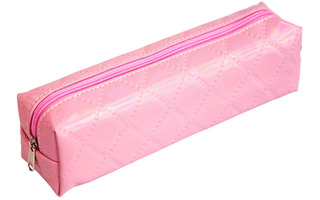 Пенал косметичка "DeVente.Cute Girl" 21*5*4см иск.кожа молния розовый 7025281