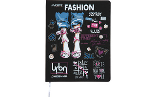 Дневник школьный 1-11 кл обложка гибкая "deVente.Fashion" иск.кожа 2021262