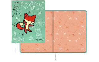 Дневник школьный 1-11 кл обложка твердая "deVente.Foxy" иск.кожа 2020233