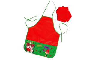 Накидка для труда "Сочный арбуз" с двумя карманами NFn_27085 Хатбер