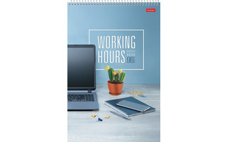 Блокнот А4   96л "Время управлять" спираль жест.подл. 96Б4В1сп_22418 066378 Хатбер