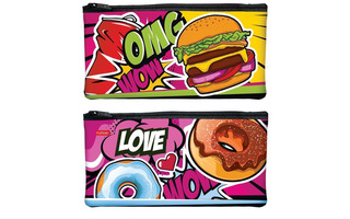 Пенал косметичка "Ммм...бургер!" 205*110 на молнии Npk_45216 Hatber